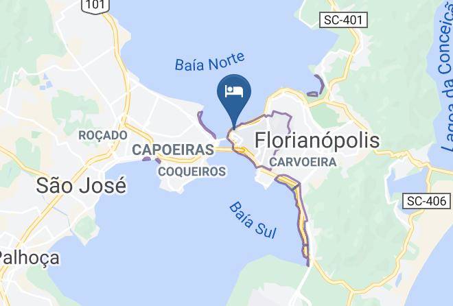 Florianopolis - Castelmar Hotel Maps