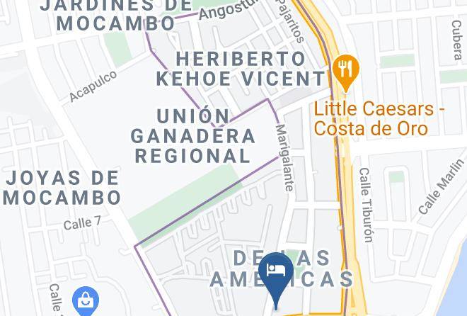 Boca Del Rio - Hotel Ramada Plaza By Wyndham Veracruz Boca Del Rio Maps