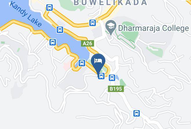 Kandy - Castelo Kandy Hotel Maps