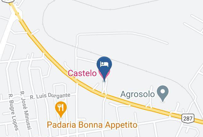 Castelo Motel Map