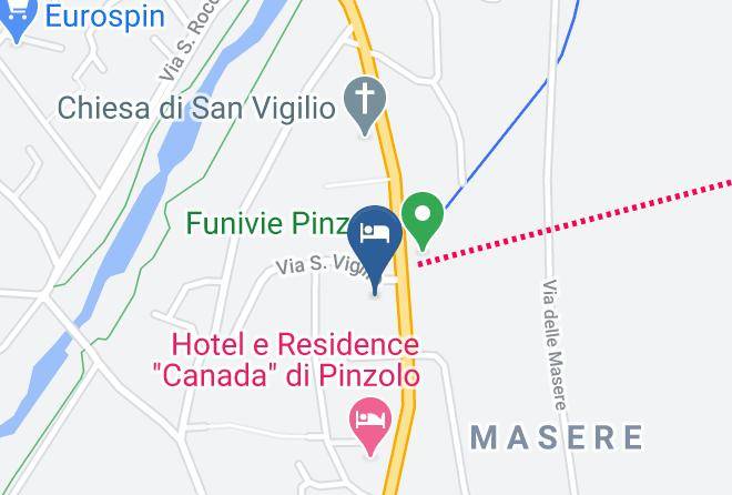 Casteluce Hotel Funivie Map