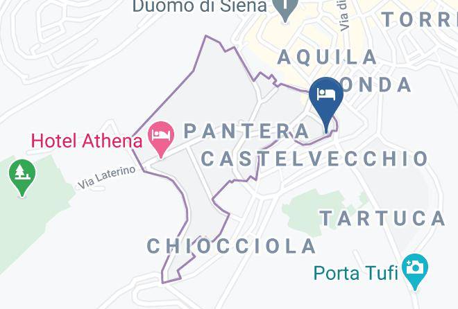 Siena - Castelvecchio On Top Of The Oldest Roofs Maps