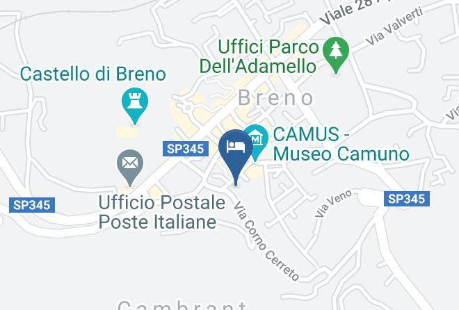 Casthello Ostello Di Vallecamonica Map