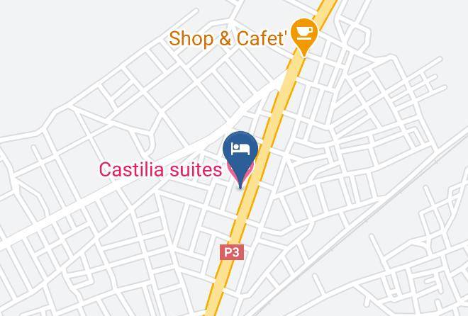 Tunisia - Castilia Suites Maps