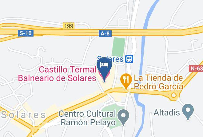 Valdecilla - Castilla Termal Balneario De Solares Maps