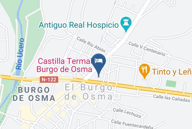 Soria - Castilla Termal Burgo De Osma Maps