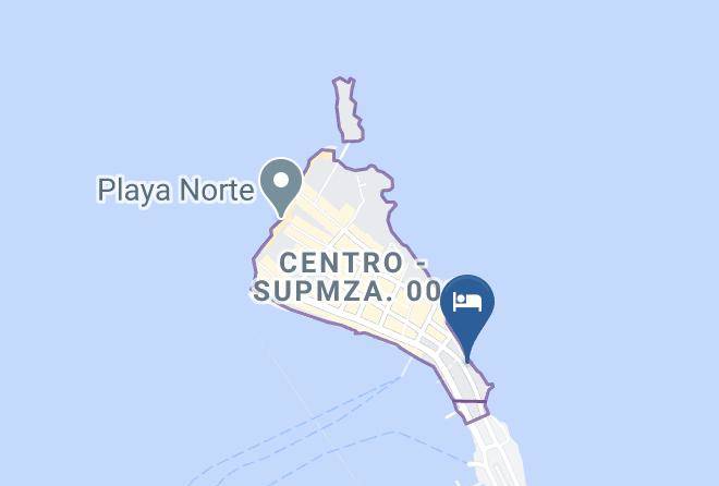 Castillito Del Caribe Map