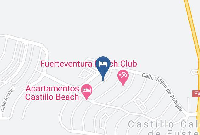 Las Palmas - Castillo Beach Club Maps