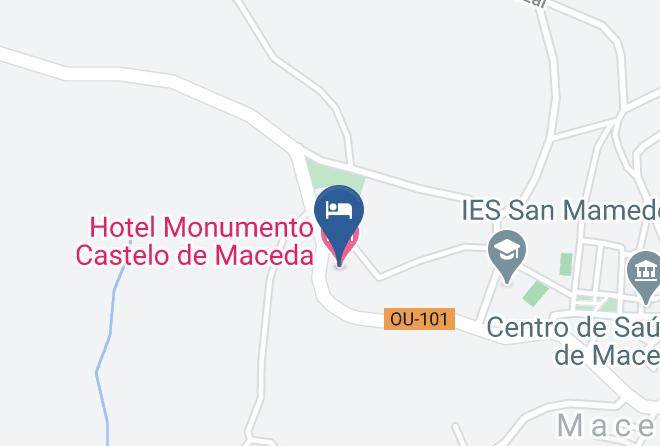 Ourense - Castillo De Maceda Maps