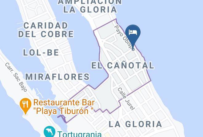 Isla Mujeres - Castillo Del Mar Maps