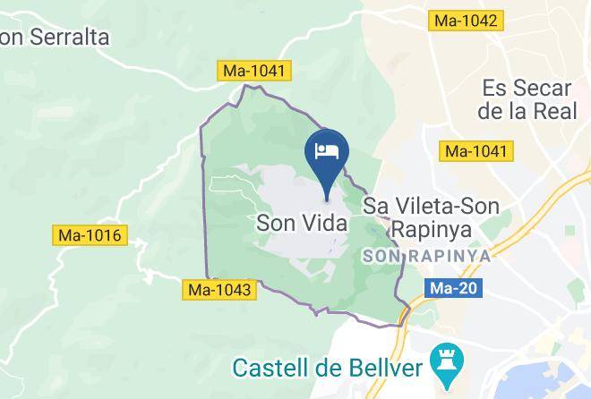Baleares - Castillo Hotel Son Vida A Luxury Collection Hotel Mallorca Maps