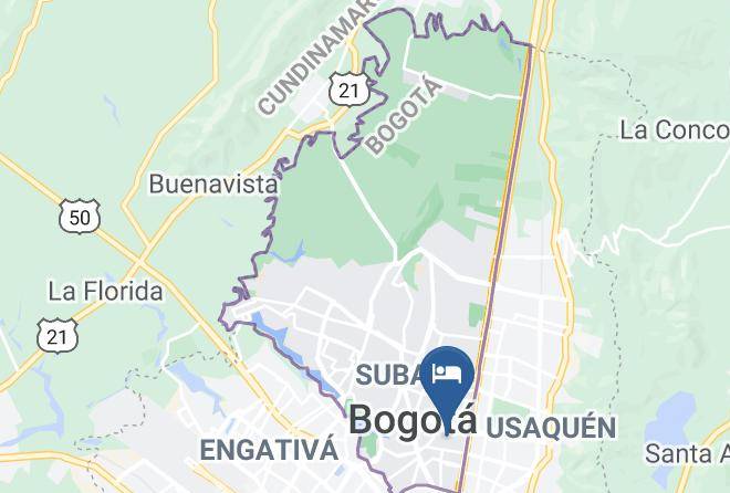 Bogota - Castillo Malibu Maps