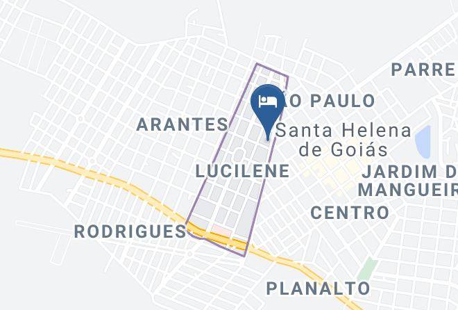 Santa Helena De Goias - Castle Castro Hotel Maps