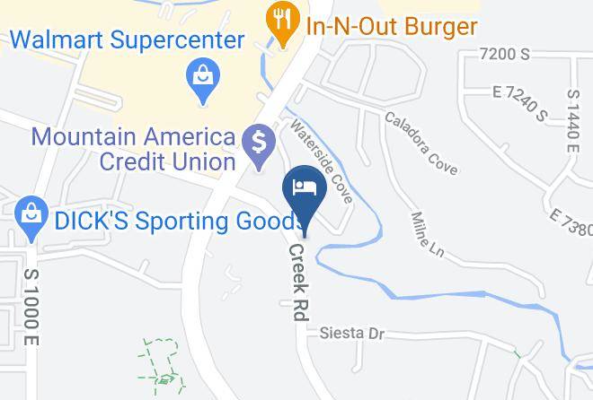 Salt Lake - Castle Creek Inn Maps
