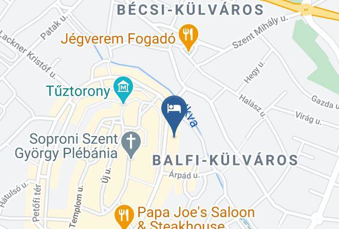 Sopron - Castle Garden Cafe & Wine Maps