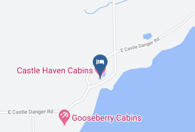 Lake - Castle Haven Cabins Maps