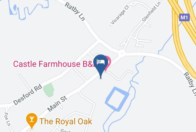 Leicestershire - Castle Hotel Maps