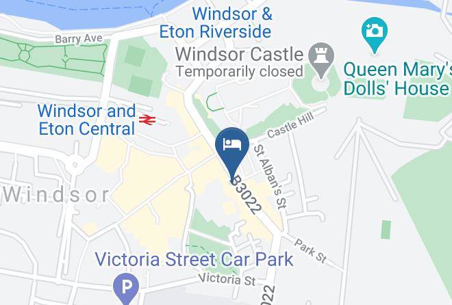 Windsor And Maidenhead - The Castle Hotel Windsor Maps