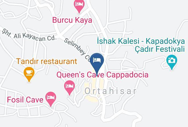 Urgup - Castle Inn Luxury Hotel In Cappadocia Maps