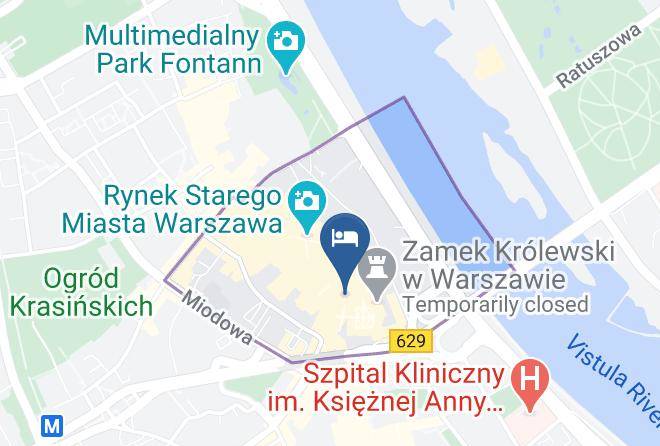 Warsaw - Castle Inn Maps