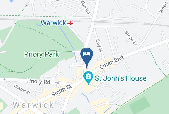 Warks - Castle Limes Hotel Maps