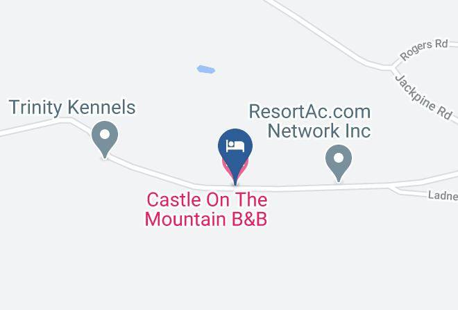North Okanagan - Castle On The Mountain B&b Maps