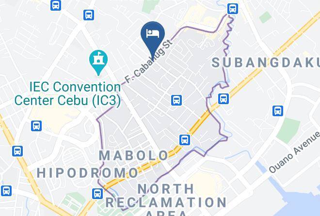 Cebu - Castle Peak Hotel Maps