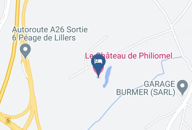 Pas De Calais - Le Chateau De Philiomel Maps