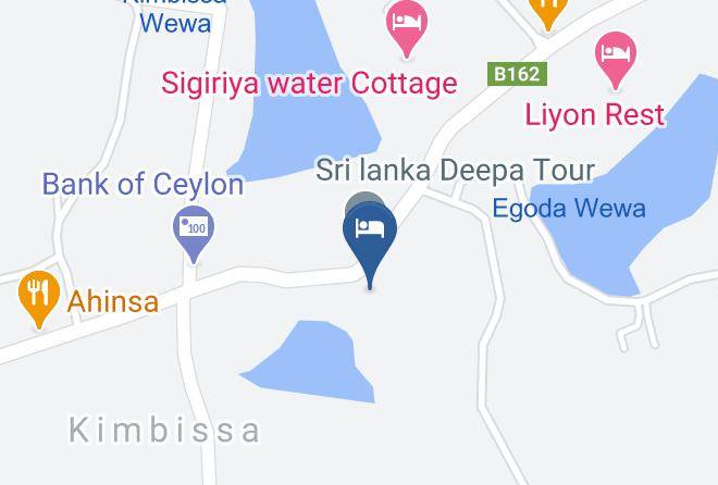 Kandy - Castle Rock Hotel Sigiriya Maps