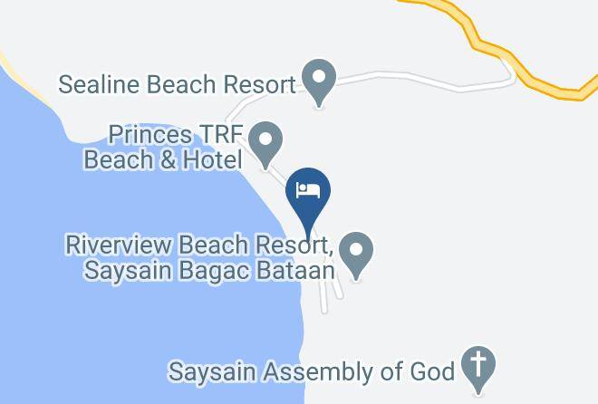 Bataan - Castle's Beach Resort Maps
