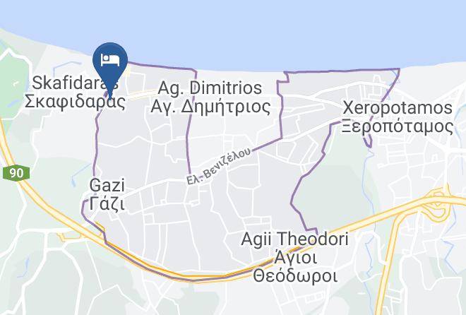 Iraklion - Castro Hotel Hotel Maps