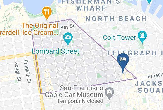 San Francisco - Castro Hotel Maps
