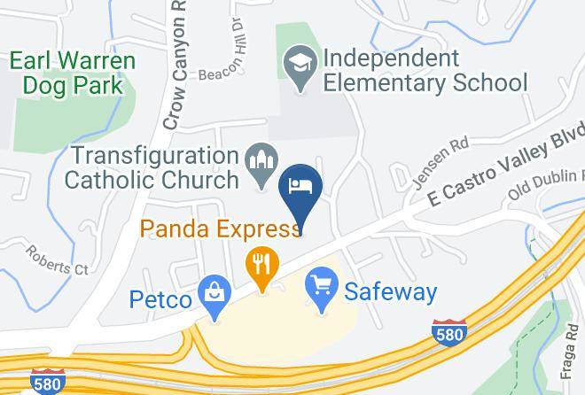 Alameda - Surestay Hotel By Best Western Castro Valley Maps