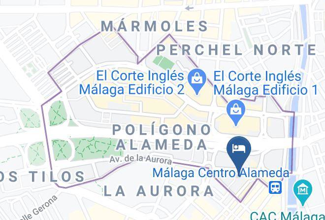 Malaga - Casual Del Mar Malaga Maps