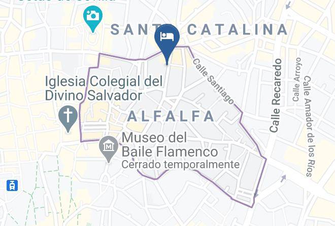 Seville - Casual De Las Letras Sevilla Maps
