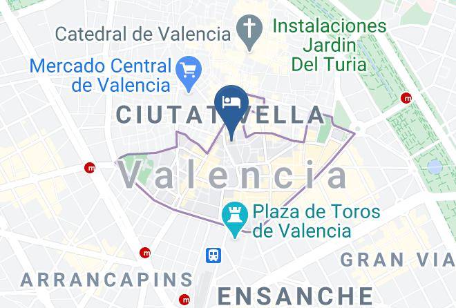 Valencia - Casual Vintage Valencia Maps