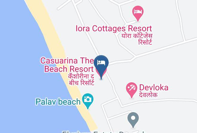Alibag Sub District - Casuarina The Beach Resort Maps