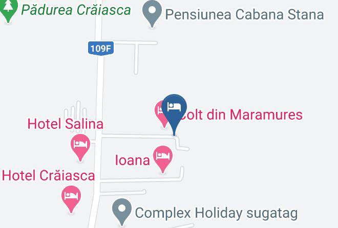 Ocna Ugatag - Casuta Bunicii Maps