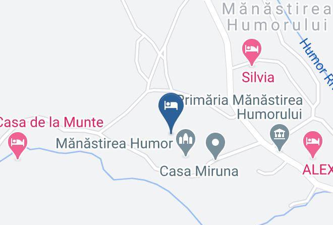 Manastirea Humorului - Casuta Din Gradina Maps