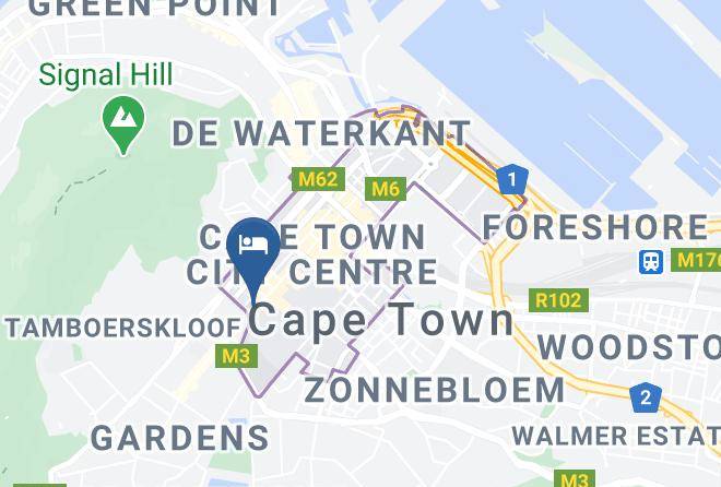 City Of Cape Town - Cat And Moose Backpackers Maps
