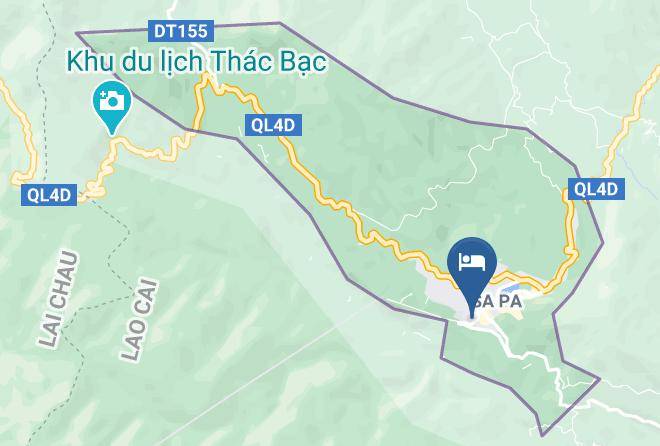 Sa Pa District - Cat Cat View Hotel & Restaurant Maps