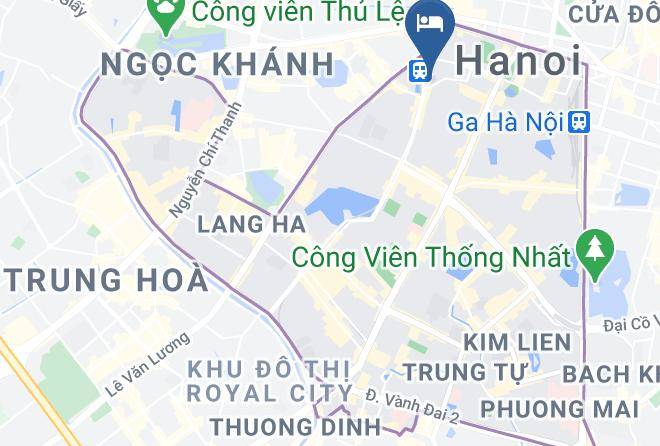 Phung O Ch Da - Cat Linh Hotel Maps