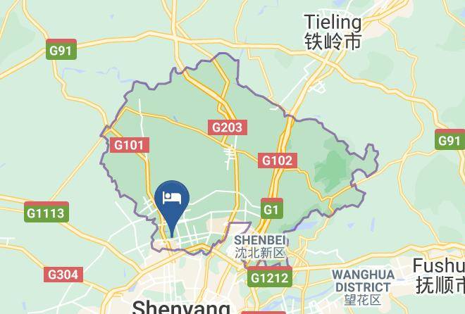 Shenyang - Cat Nine Hotel Maps