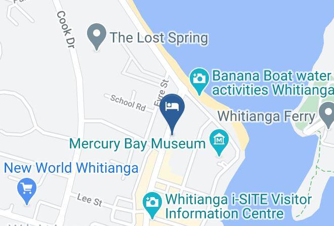 Thames Coromandel - Cat's Pyjamas Backpackers Maps