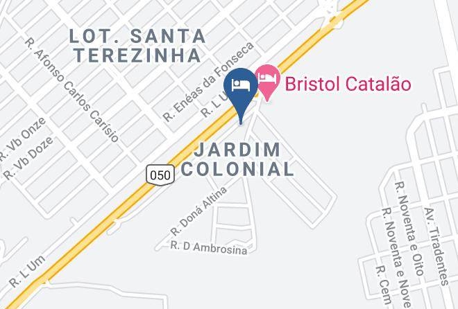 Catalao - Catalao Palace Hotel Maps