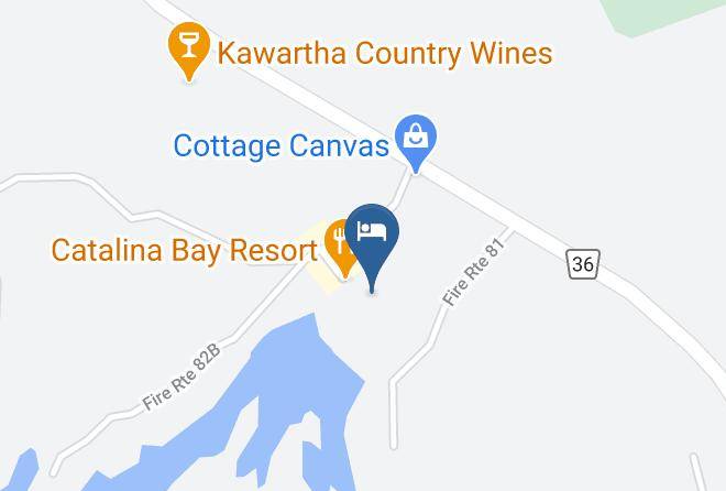 Peterborough - Catalina Bay Resort Maps