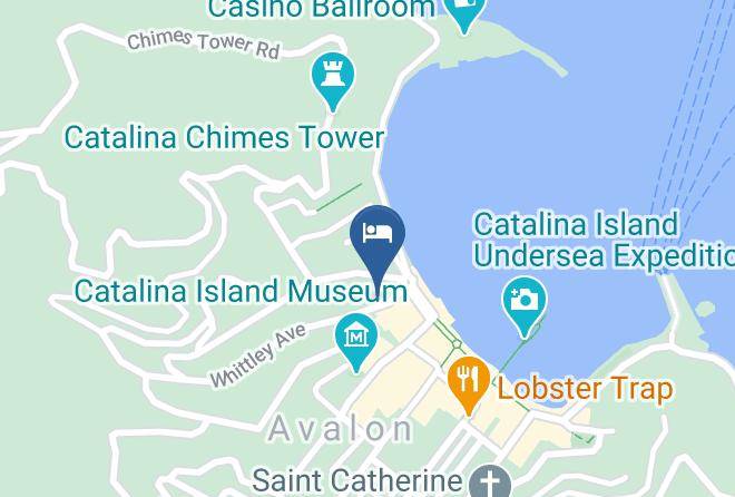 Los Angeles - Catalina's Courtyard Garden Suites Maps