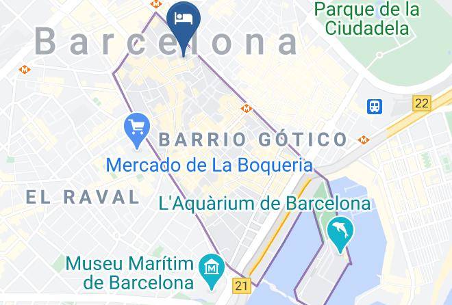 Barcelona - Catalonia Magdalenes Maps