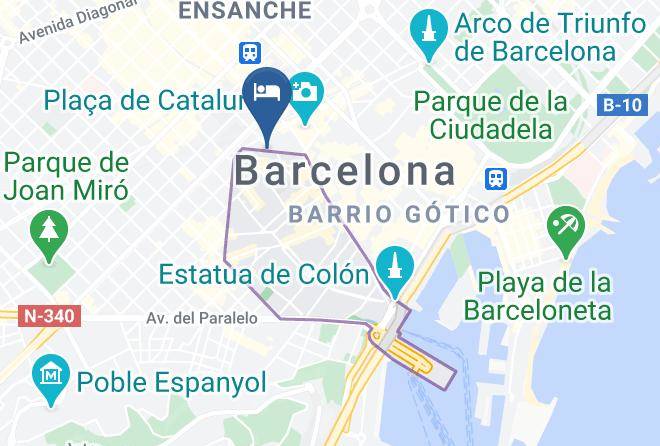 Barcelona - Hotel Catalonia Ramblas Maps