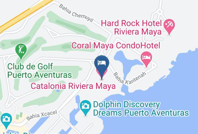 Solidaridad - Catalonia Riviera Maya Maps